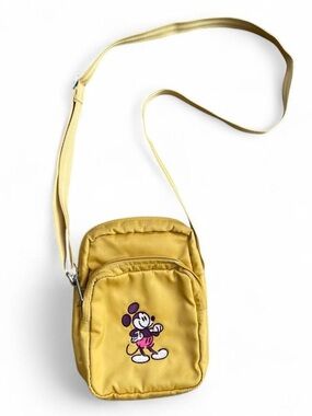 Yellow Mickey Mouse Crossbody Bag